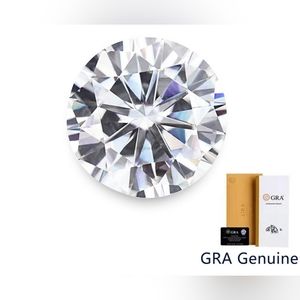 Brand New 1cts Genuine Moissanite Loose Stone